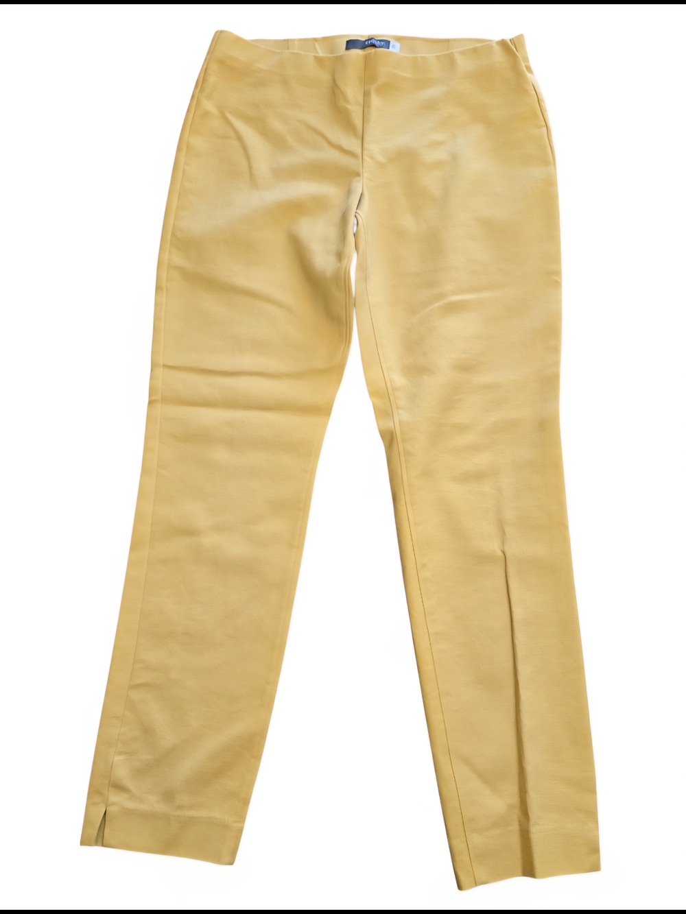 crosby. Yellow Ankle-Length Cropped Pants Sz 6